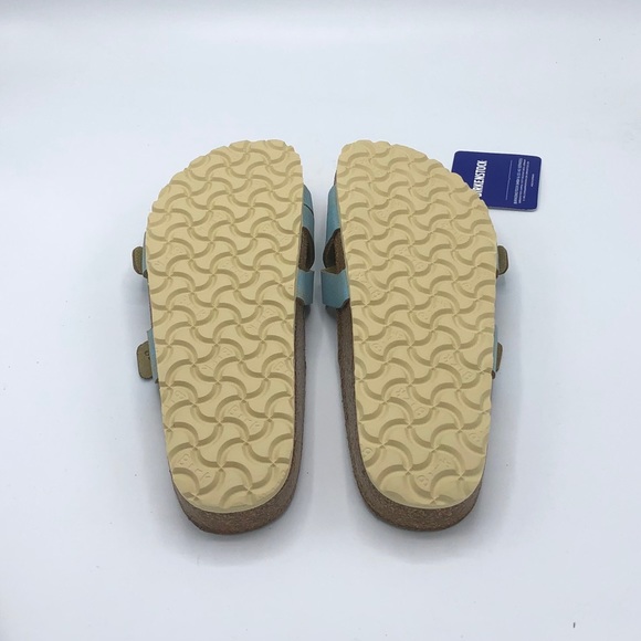 NEW Birkenstock Yao Balance Suede Leather Sandals - Picture 6 of 6